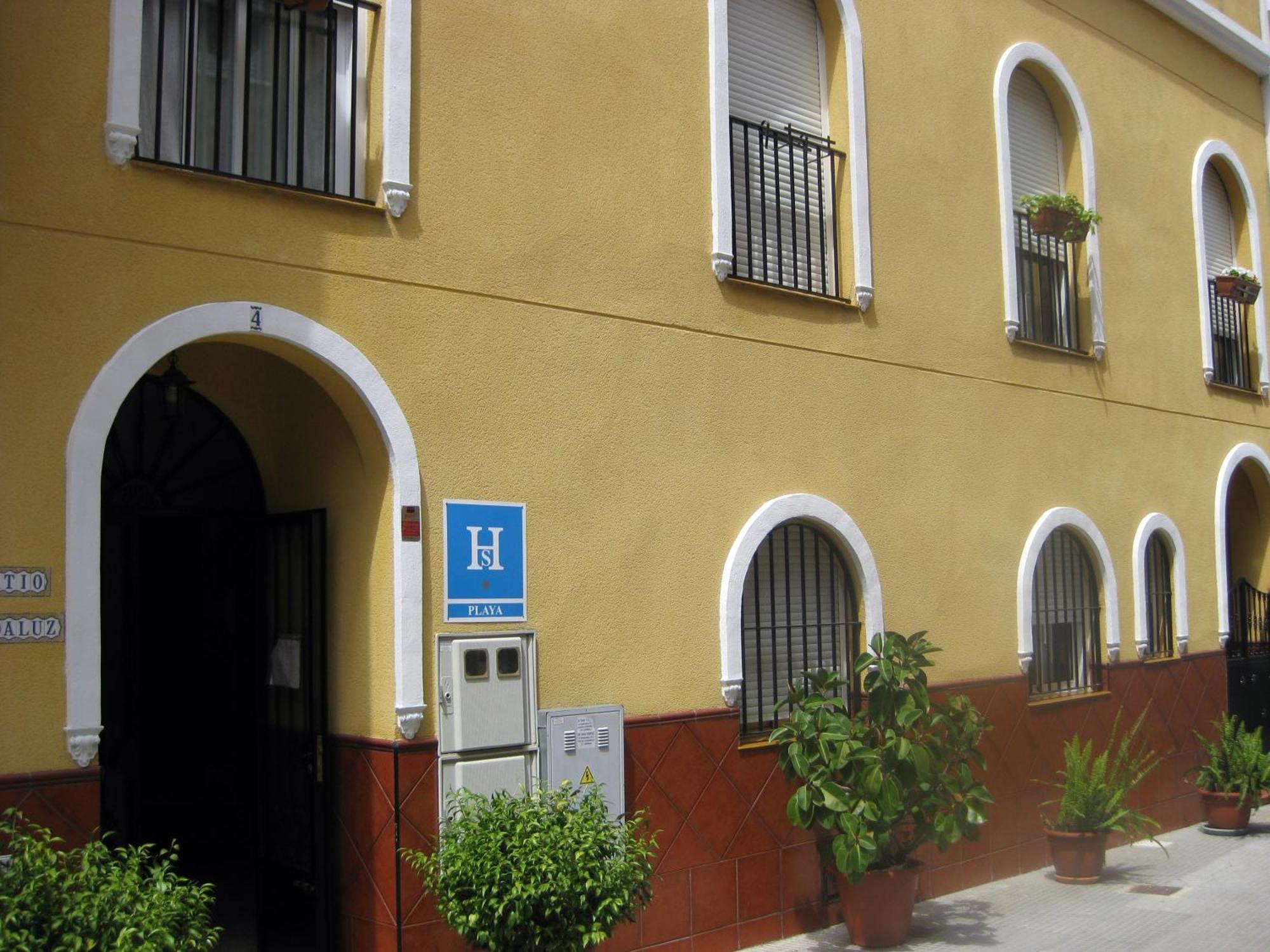 Hostal Patio Andaluz Punta Umbría Exterior foto
